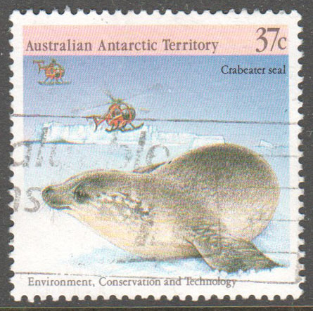 Australian Antarctic Territory Scott L76c Used